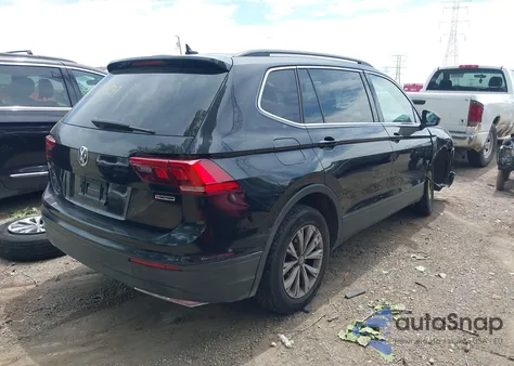 2019 Volkswagen Tiguan 2.0T Se/2.0T Sel/2.0T Sel R-Line/2.0T Sel R-Line Black from USA, damaged, VIN 3VV2B7AXXKM042488